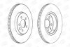 Гальмівний диск передній Rover 75 / MG 6 /ZT CHAMPION 562165CH (фото 2)
