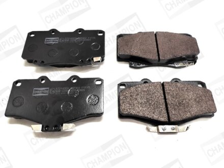 Колодки гальмівні дискові передні Toyota Land Cruiser (J7,J8,J9), 4 Runner (II,III) CHAMPION 572140CH