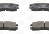 Колодки тормозные дисковые задние CHRYSLER SEBRING (JR) 00-07, SEBRING Convertible (JR) 01-07|MITSUBISHI ECLIPSE II (D3_A) 94-9 CHAMPION 572186CH (фото 6)