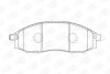 Гальмівні колодки передні Nissan Navara, Pathfinder, Pick Up CHAMPION 572551CH (фото 2)