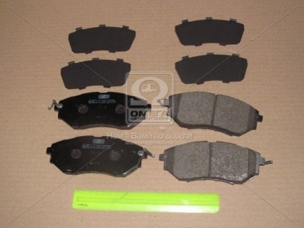 Колодки тормозные дисковые передние SUBARU Outback (BR) (09-) CHAMPION 572638CH