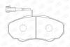 Тормозные колодки передние Peugeot Boxer / Citroen Jumper / Fiat Ducato CHAMPION 573113CH (фото 2)