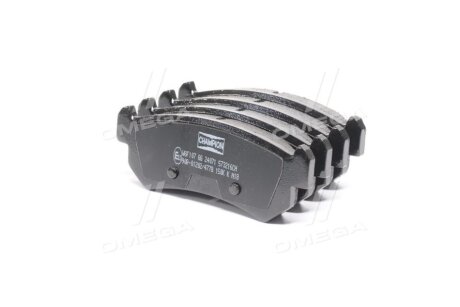 Тормозные колодки задние Chevrolet Aveo, Lacetti / Daewoo Nubira CHAMPION 573216CH