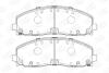 Тормозные колодки передние Jeep Wrangler IV / Fiat Fremont / Dodge Jorney CHAMPION 573411CH (фото 2)