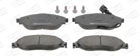 Тормозные колодки передние VW Tiguan, Passat / Skoda Superb, Octavia, Kodiaq / Seat Leon CHAMPION 573418CH