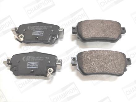 Тормозные колодки задние Renault Kadjar, Koleos II / Nissan Leaf, Qashqai II, X-Trail III CHAMPION 573658CH
