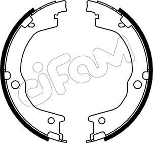 Тормозные колодки ручного тормоза Trajet CIFAM 153-230 (фото 1)