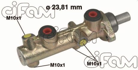 VW Главный тормозной цилиндр d23,81mm T2 79-92 CIFAM 202-203