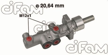 VW Главный тормозной цилиндр IBIZA,FABIA,POLO 01- 20.64 CIFAM 202-404