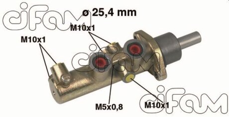 CITROEN Главный тормозной цилиндр Jumper 99-02, 02-, FIAT Ducato 00-02, PEUGEOT Boxer 02- CIFAM 202-446