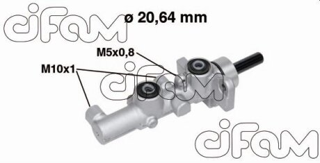 MAZDA Главный тормозной цилиндр с ESP Mazda 6 02- CIFAM 202-734