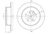 Тормозной диск задний. J11/Tiggo/RAV 4 01- CIFAM 800-803C (фото 1)