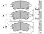 Тормозные колодки пер. Toyota Auris 07-12 (bosch) (150,8x62,5x19,5) CIFAM 822-795-0 (фото 1)