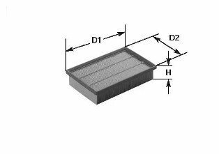 Фільтр повітряний Transit 2.2TDCi 11- CLEAN FILTERS MA3229 (фото 1)