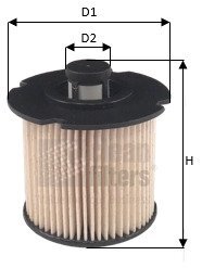 ФИЛЬТР ТОПЛИВНЫЙ Berlingo/C4/3008/308 1.6/2.0HDI 13- CLEAN FILTERS MG3629