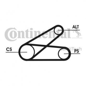 Дорожный ремень Contitech 6PK873 ELAST T1
