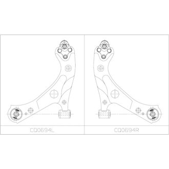 Важіль підвіски CTR CQ0694L
