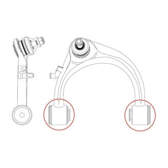 Сайлентблок важеля CTR GV1020