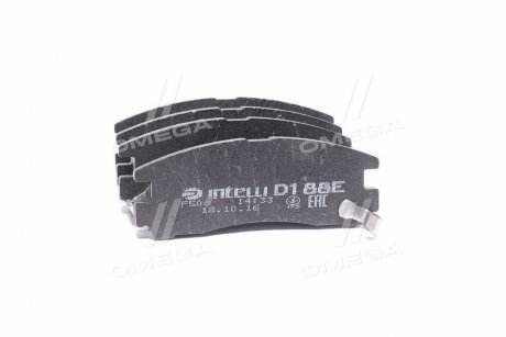 DAFMI INTELLI Тормозные колодки пер. MITSUBISHI Galant 92-04 DAFMI / INTELLI D188E