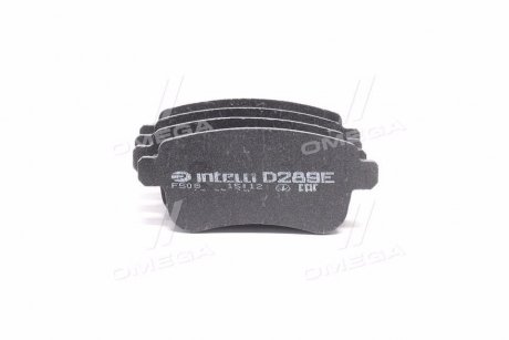 DAFMI INTELLI RENAULT Тормозные колодки задн.Fluence 10-, Megane III,Scenic III 09- DAFMI / INTELLI D289E