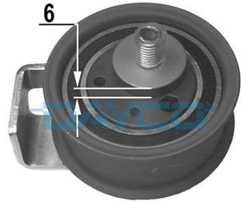 VW Натяжной ролик основной Audi A6 1,8/ADR/ 94- DAYCO ATB2143 (фото 1)