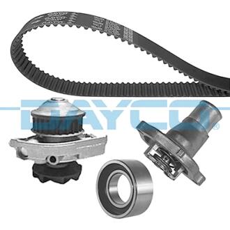 Роликовый модуль натяжителя ремня (ролик, ремень, насос) DAYCO KTBWP2910T1 (фото 1)