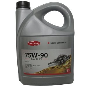 5L (Made in France!) Gear Oil 5 75W-90 Масло трансмиссионное GL-5 Delphi 25067331