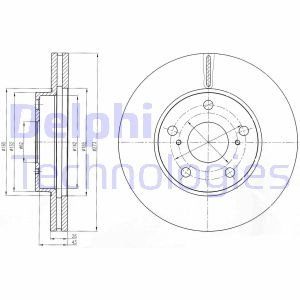 Диск тормозной Delphi BG4234C