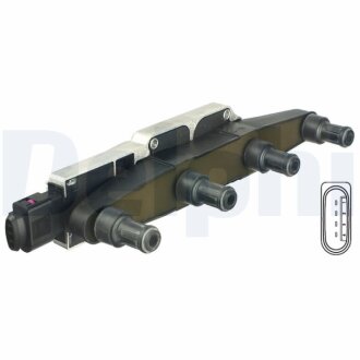 Котушка системи запалювання Delphi CE20029-12B1