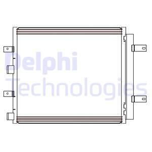 Конденсер кондиціонера Delphi CF20241