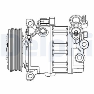 Компресор кондиціонера Delphi CS20512