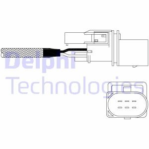 Лямбда-зонд Delphi ES11015-12B1