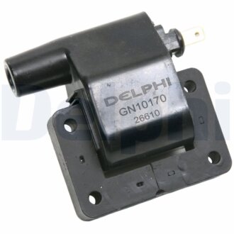 DAEWOO Катушка зажигания Matiz 0.8 98- Delphi GN10170-12B1