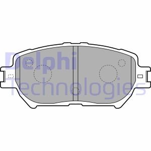 Комплект тормозных колодок Delphi LP1738