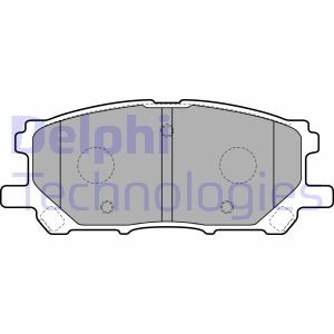 TOYOTA Тормозные колодки передн. RX300 03- Delphi LP1823