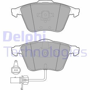 VW Тормозные колодки перед. Audi A4,6,8 04- (с датч.) Delphi LP1922