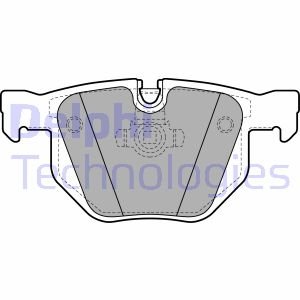 BMW Тормозные колодки задн.5 E60 03- Delphi LP1927