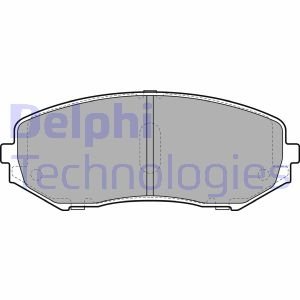 Комплект гальмівних колодок Delphi LP2001