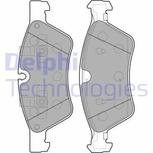 DB Тормозные колодки передн.ML W164, R251 Delphi LP2125