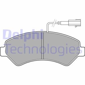 Комплект тормозных колодок Delphi LP2492