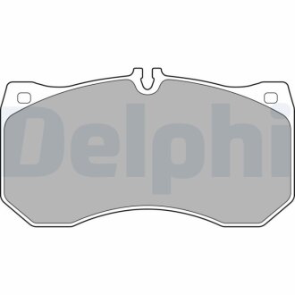 Колодки гальмівні дискові (комплект 4 шт) Delphi LP2713