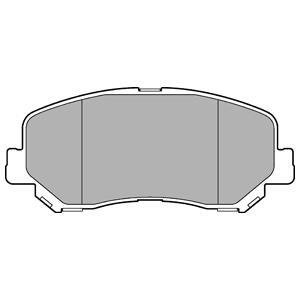 Комплект тормозных колодок Delphi LP3269