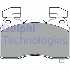 OPEL Тормозные колодки передние Insignia B 17- Delphi LP3366