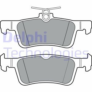 Комплект тормозных колодок Delphi LP3369