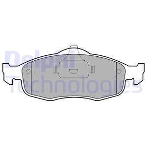 FORD Тормозные колодки перед. Mondeo 1.6/1.8/2.0, Scorpio Delphi LP782