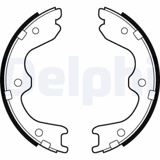 Колодки гальмівні барабанні (комплект 4 шт) Delphi LS2029