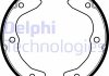 NISSAN Колодки ручн. торм. X-Trail 01- (172*22) Delphi LS2038 (фото 1)