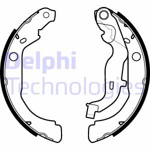 Комплект тормозных колодок Delphi LS2127