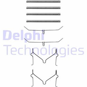 Монтажний компл.,гальм.колодки Delphi LX0182