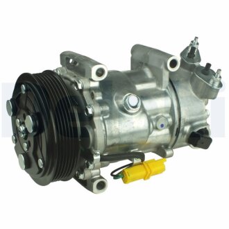 CITROEN Компрессор кондиционера BERLINGO MULTISPACE 1.6hdi, PEUGEOT 2008 I, 207 Delphi TSP0159488